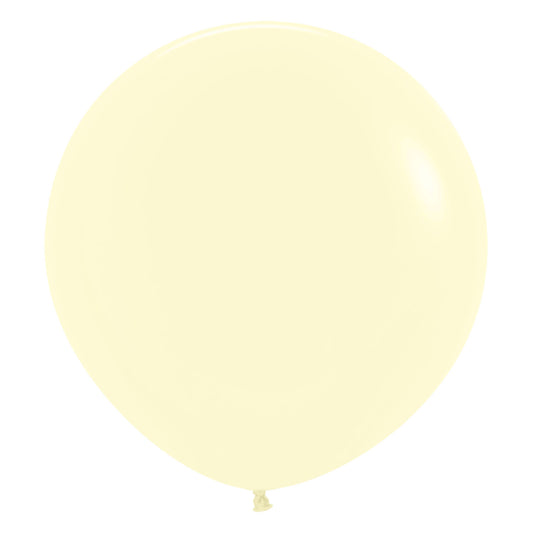 20012281 - BALL:24in PastelMattYellow 3pk