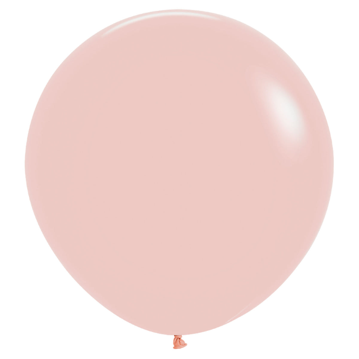 20017204 - Pastel Matte Melon 24" Latex Balloons (3pk)