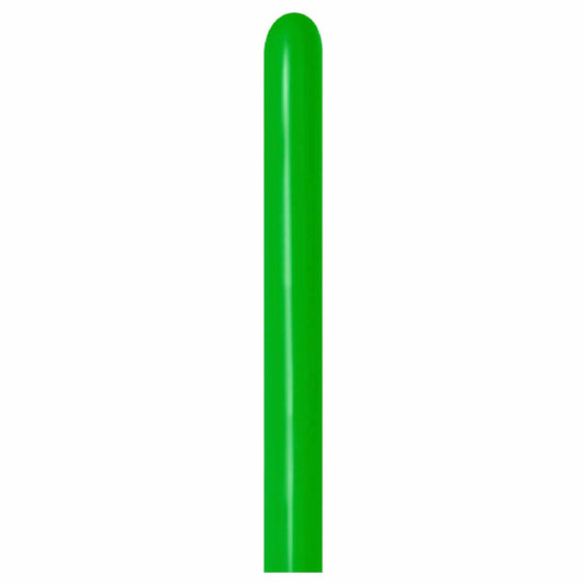 20018015 - Shamrock Green Modelling Balloons - 260 Latex (100pk)