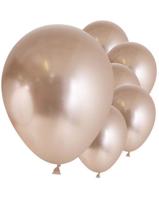 20016808 - REFLEX Champagne 971 Latex Balloons 18"/45cm - 15 PC