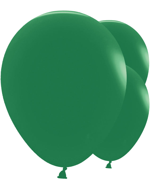 20012062 - Fashion Colour Forest Green 032 Latex Balloons 24"/60cm - 3 PC