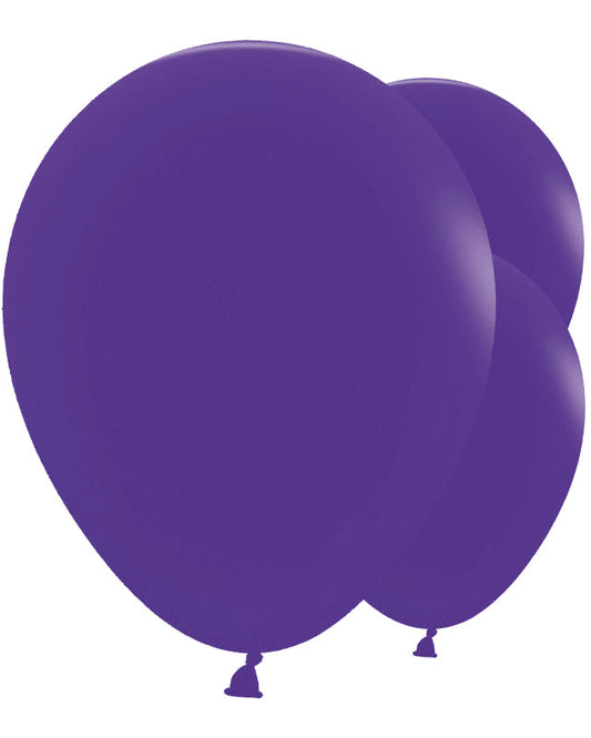 20012069 - Fashion Colour Violet 051 Latex Balloons 24"/60cm - 3 PC