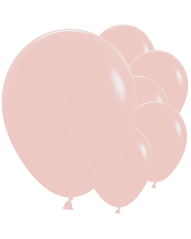 20017198 - Pastel Matt Melon - 12" Latex Balloons (50pk)