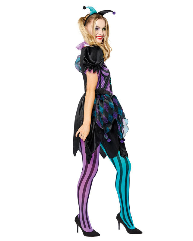 Haunted Harlequin Lady
