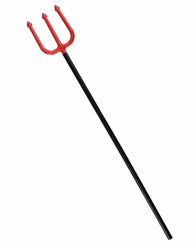 9918106 - Extended 3 Piece Devil Fork - Adult One Size - 1 PC