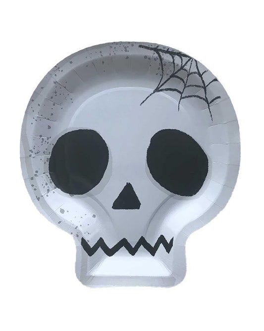 8 Paper Skull Plates