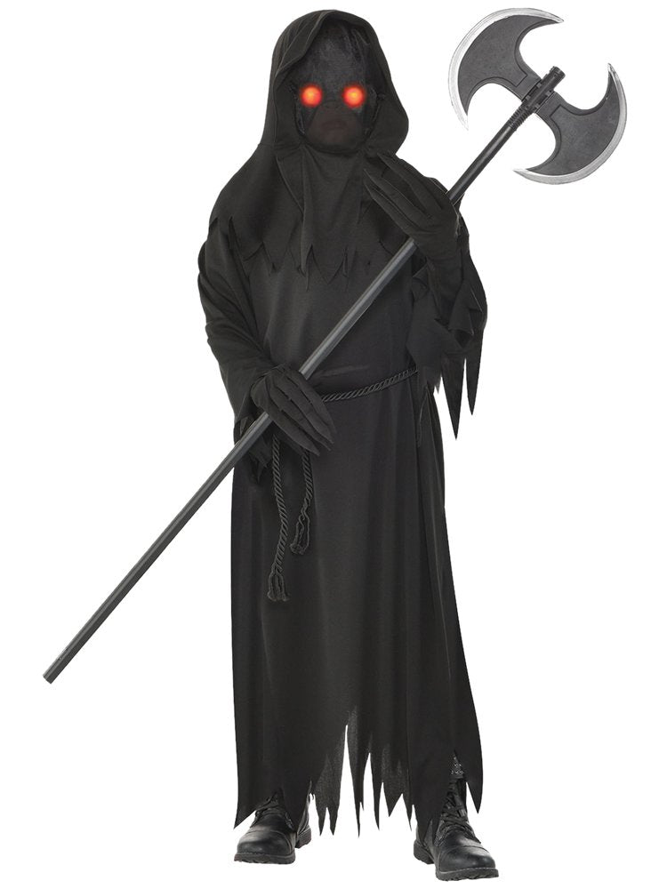 Glaring Reaper Costume - Age 6-8 Years- 1 PC