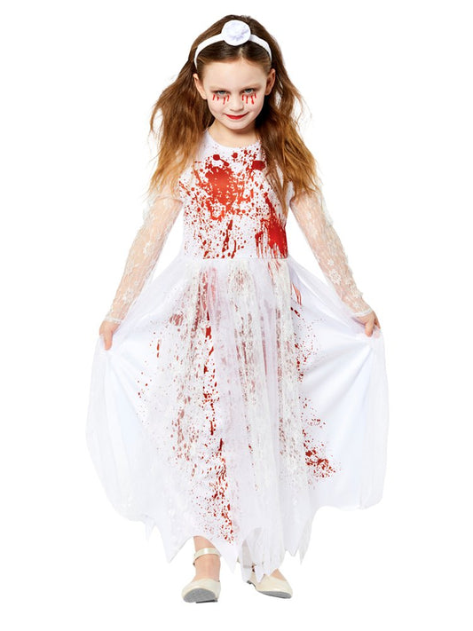 Girls Bloody Bride 10-12 Years
