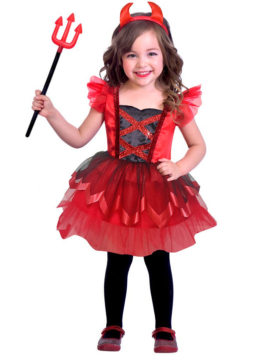 9911948 - Little Devil Costume - Age 12-24 Months - 1 PC