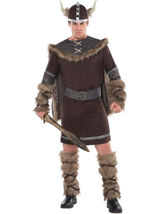 997044 - Viking Warrior Costume - Size M/L - 1 PC