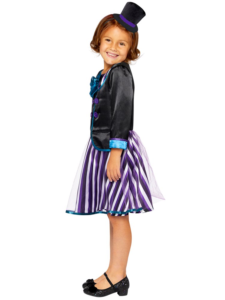 Dark Mad Hatter Girl 10-12yrs