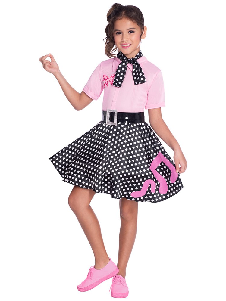 Rock and Roll Costume - Age 12-14 Years - 1 PC