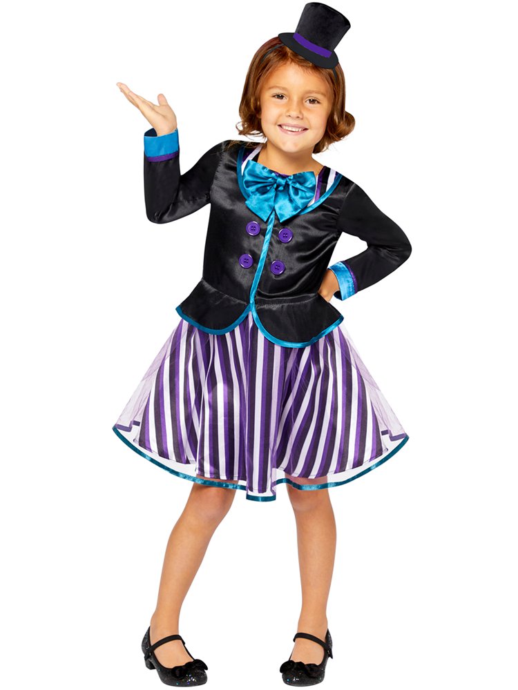 Dark Mad Hatter Girl 10-12yrs