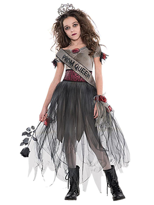 Prombie Queen Costume - Child Various Sizes