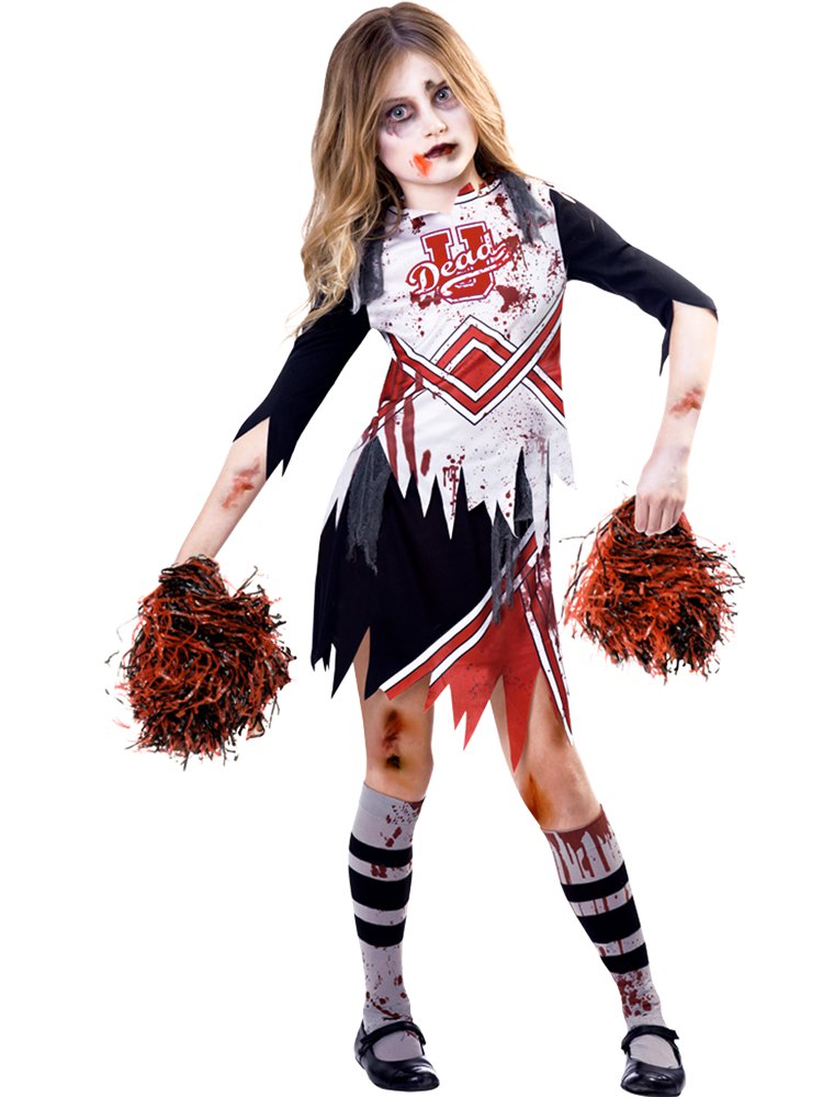 Zombie Cheerleader Girls Various Sizes