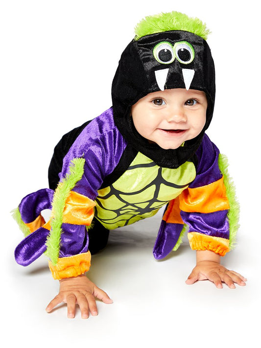 PDBSP03 - Cute Spooky Spider - 3-6 Months