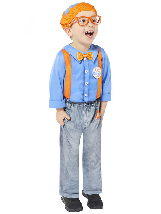 Mr Blippi Costume Kids Child Various Sizes