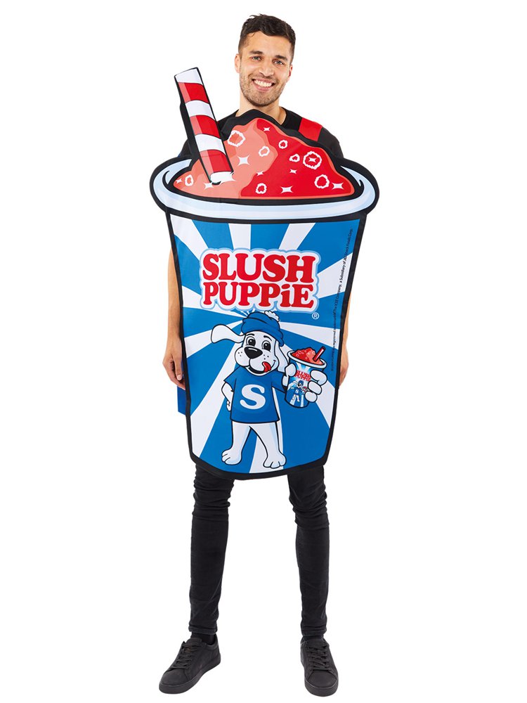 9913352 - Slush Puppie Retro Costume - Size Adult - 1 PC
