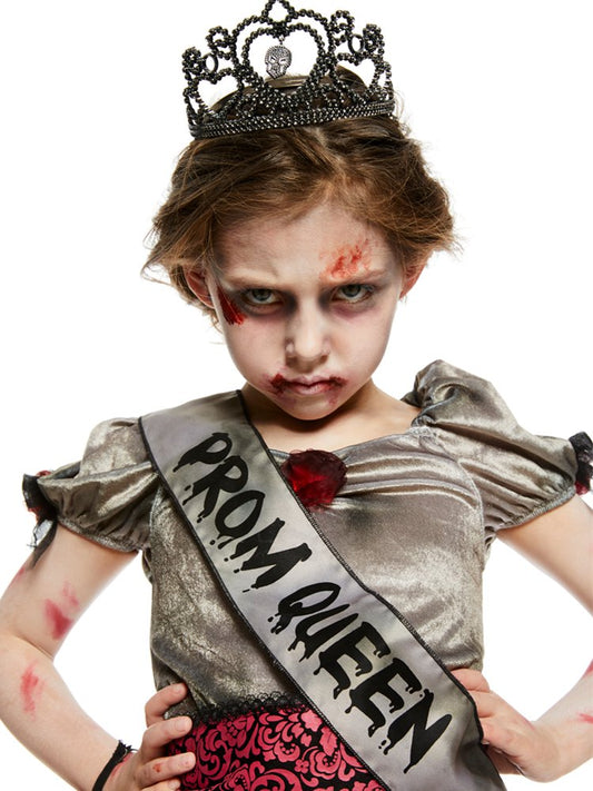 Prombie Queen Costume - Age 8-10 years - 1 PC
