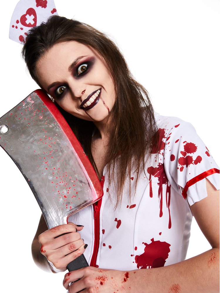 Zombie Nurse Costume - 12-14