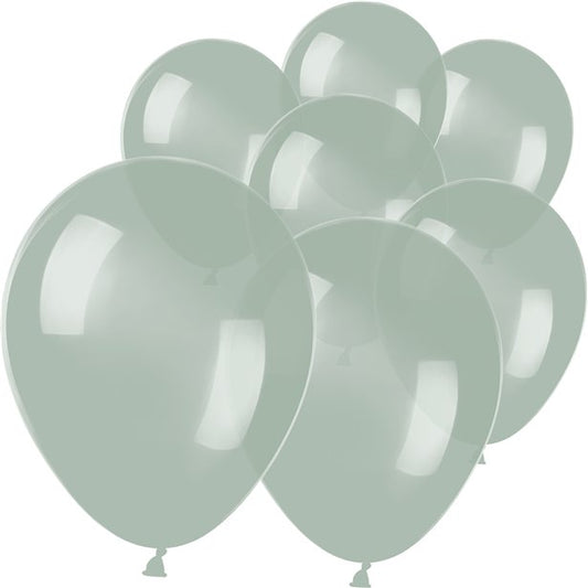 20017144 - Pastel Dusk Laurel Green 127 Latex Balloons 5"/13cm - 100 PC