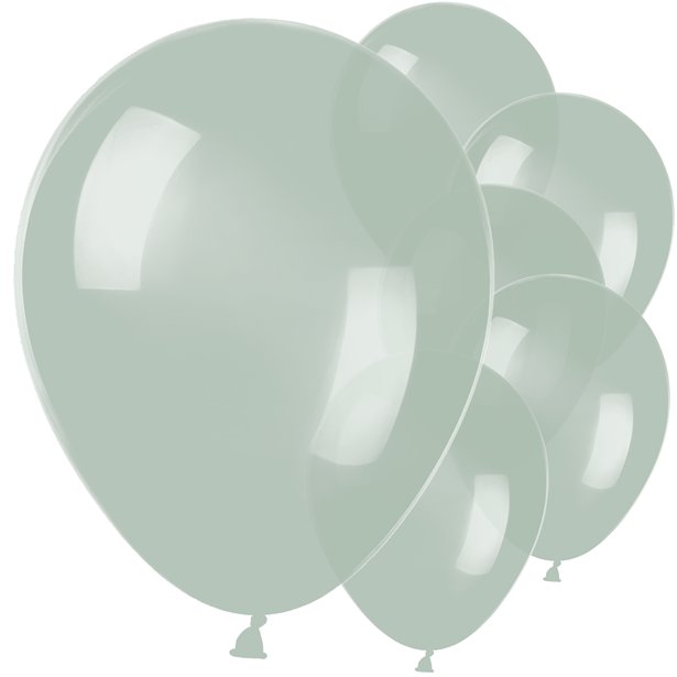 20017146 - Pastel Dusk Laurel Green 127 Latex Balloons 12"/30cm - 50 PC