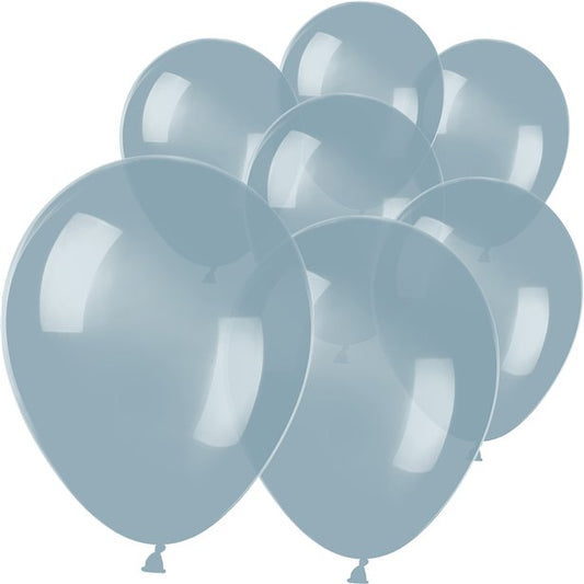 Pastel Dusk Blue Latex Balloons 5"/13cm - 100 PC