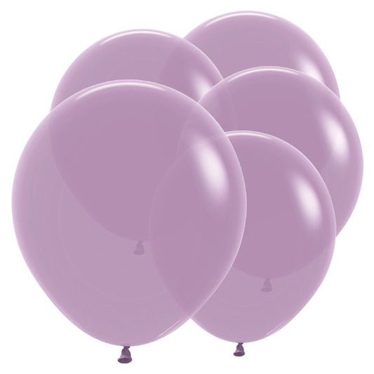 20017181 - Pastel Dusk Lavender 150 Latex Balloons 18"/45cm - 25 PC