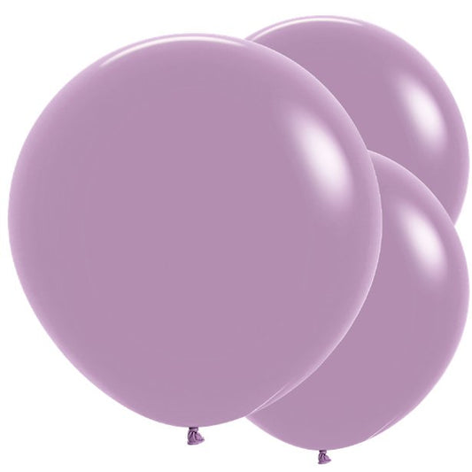 20017182 - Pastel Dusk Lavender 150 Latex Balloons 24"/60cm - 3 PC