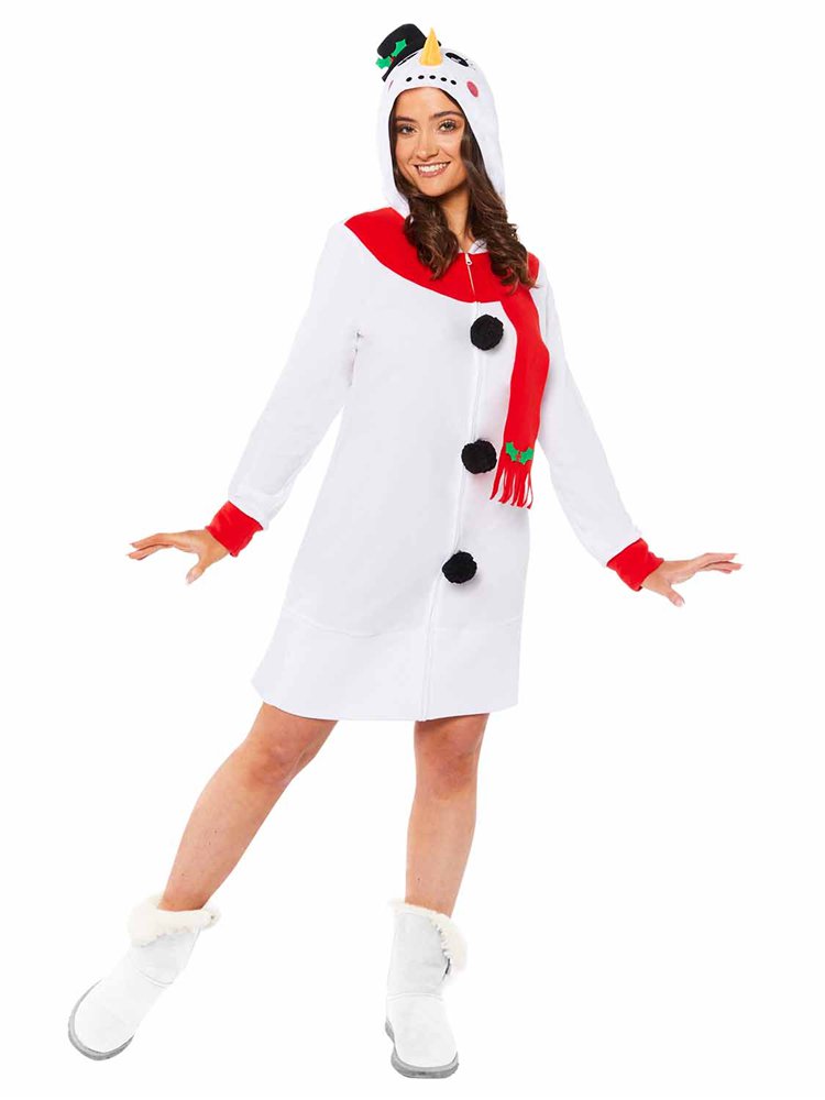 9915753 - Snow Woman Dress - Size M/L - 1 PC