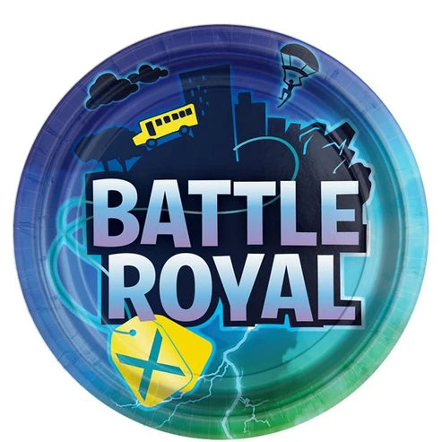 Battle Royal 23cm Paper Plate
