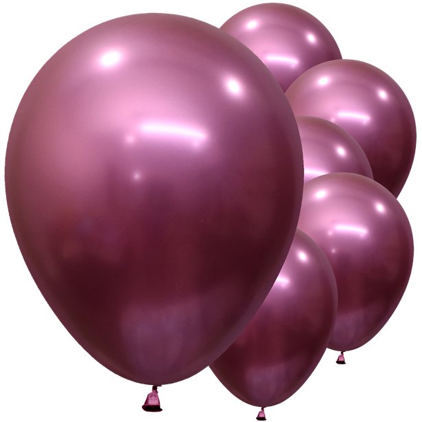 20016381 - REFLEX Fuchsia 912 Latex Balloons 18"/45cm- 15 PC