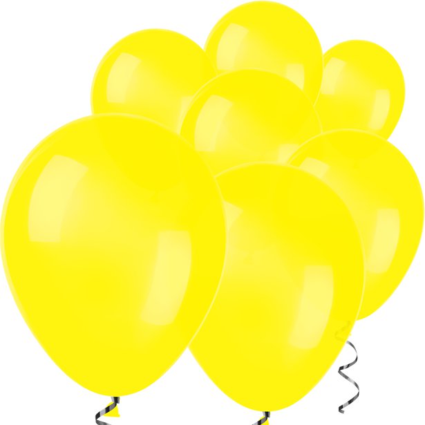 Black Mini Balloons - 5" Latex Balloons (100pk)