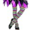 Girls Striped Tights Various Sizes