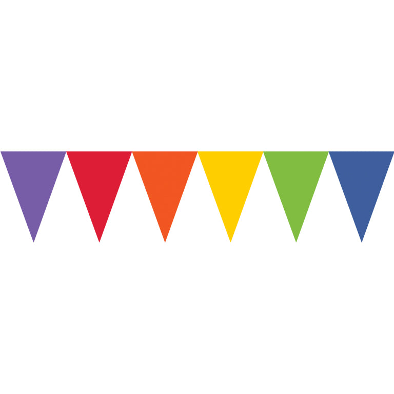 PENNANT BANNER X 6