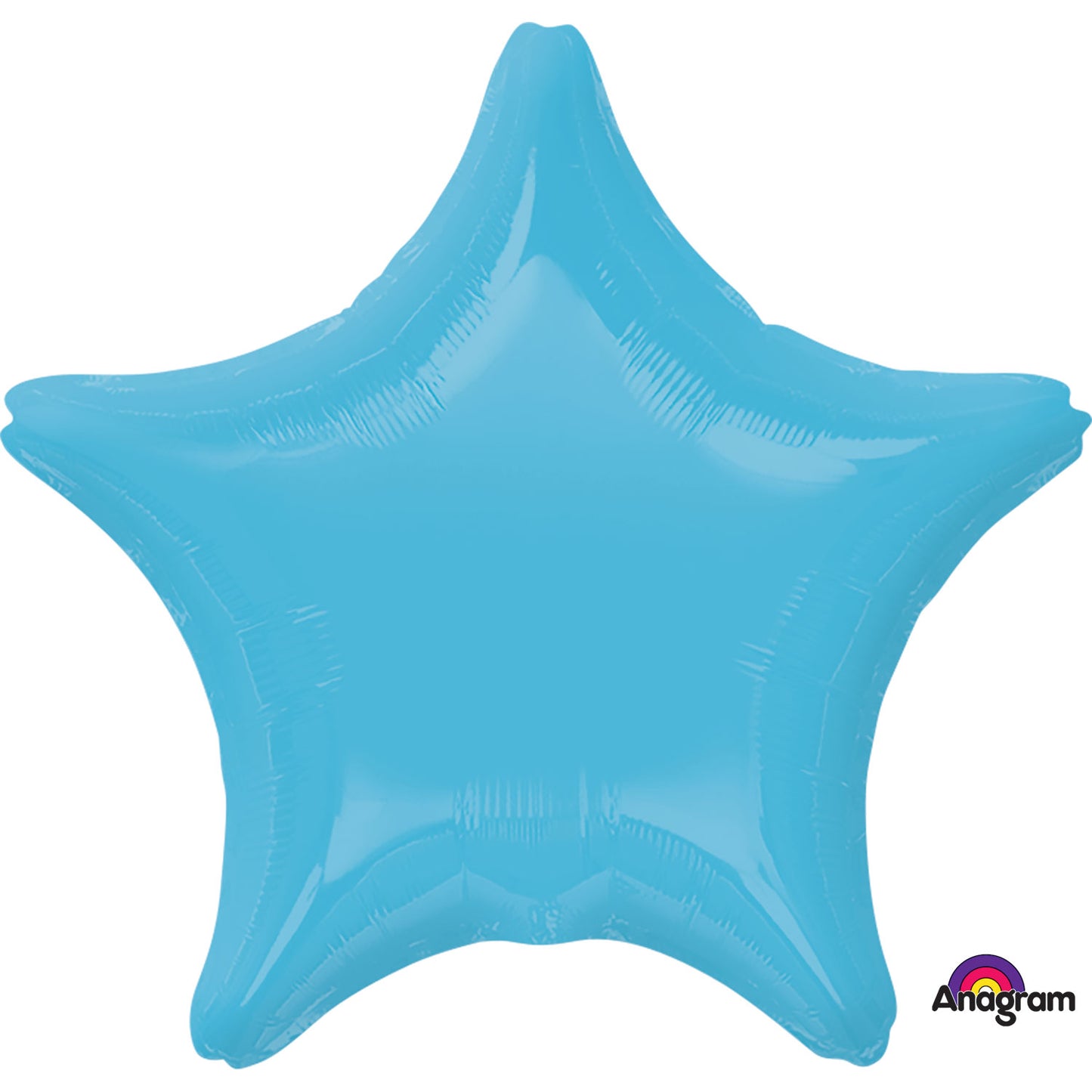 Rose Gold Star Standard Packaged Foil Balloons S15 - 5 PC