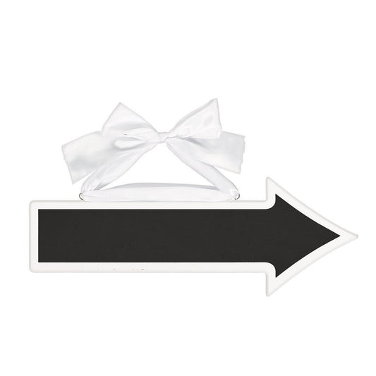241426 IP X6 - Arrow Reversible Chalkboard Signs 41cm x 15cm x 0.7cm - 6 PC