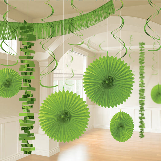 241700 - Kiwi Green Room Decoration Kits - 6 PKG/18