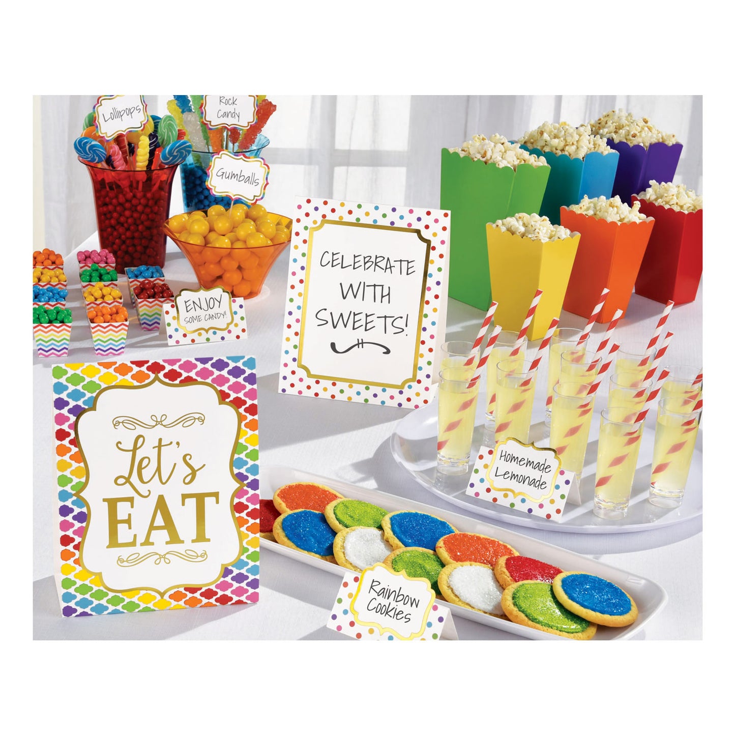 BUFFET DECORATING KIT X 6