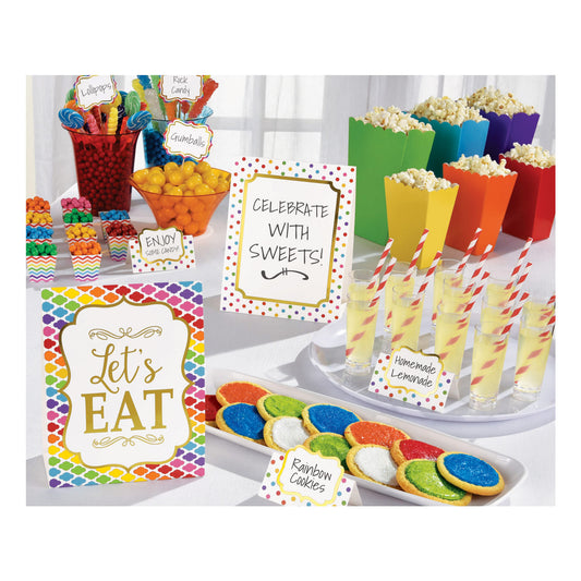 BUFFET DECORATING KIT X 6