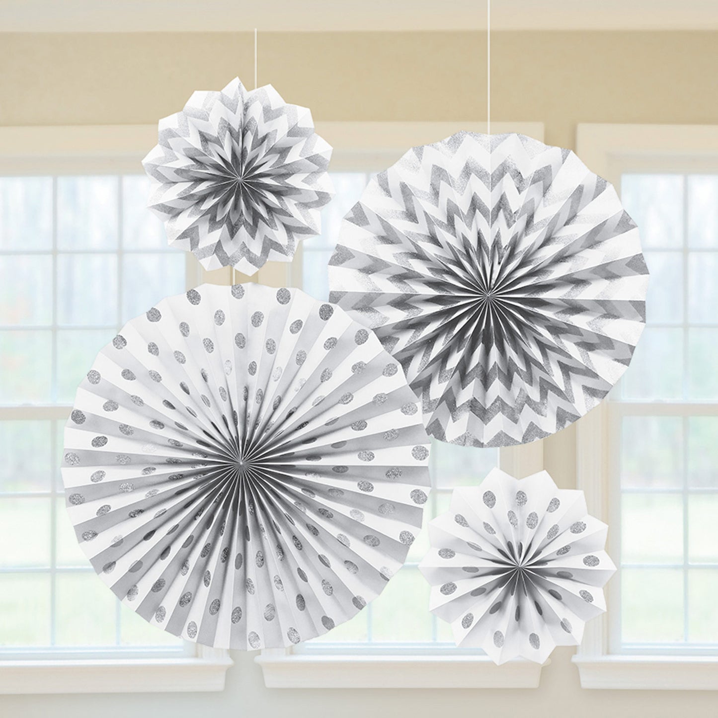 FANS GLITTER PPR X 6