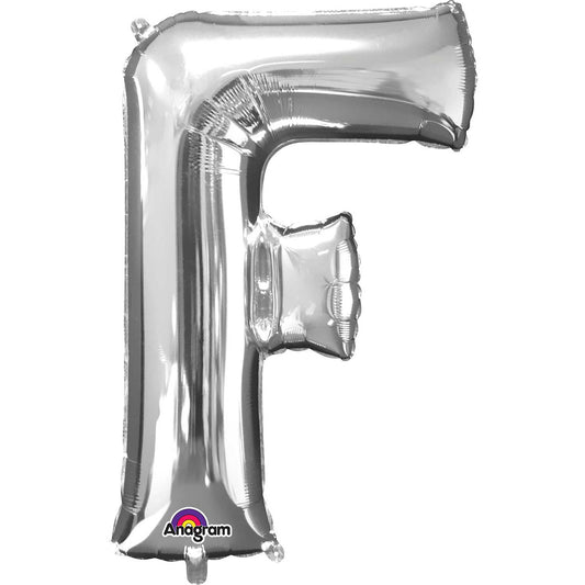 S/Shape:  Letter 'F' Various Colours X 5