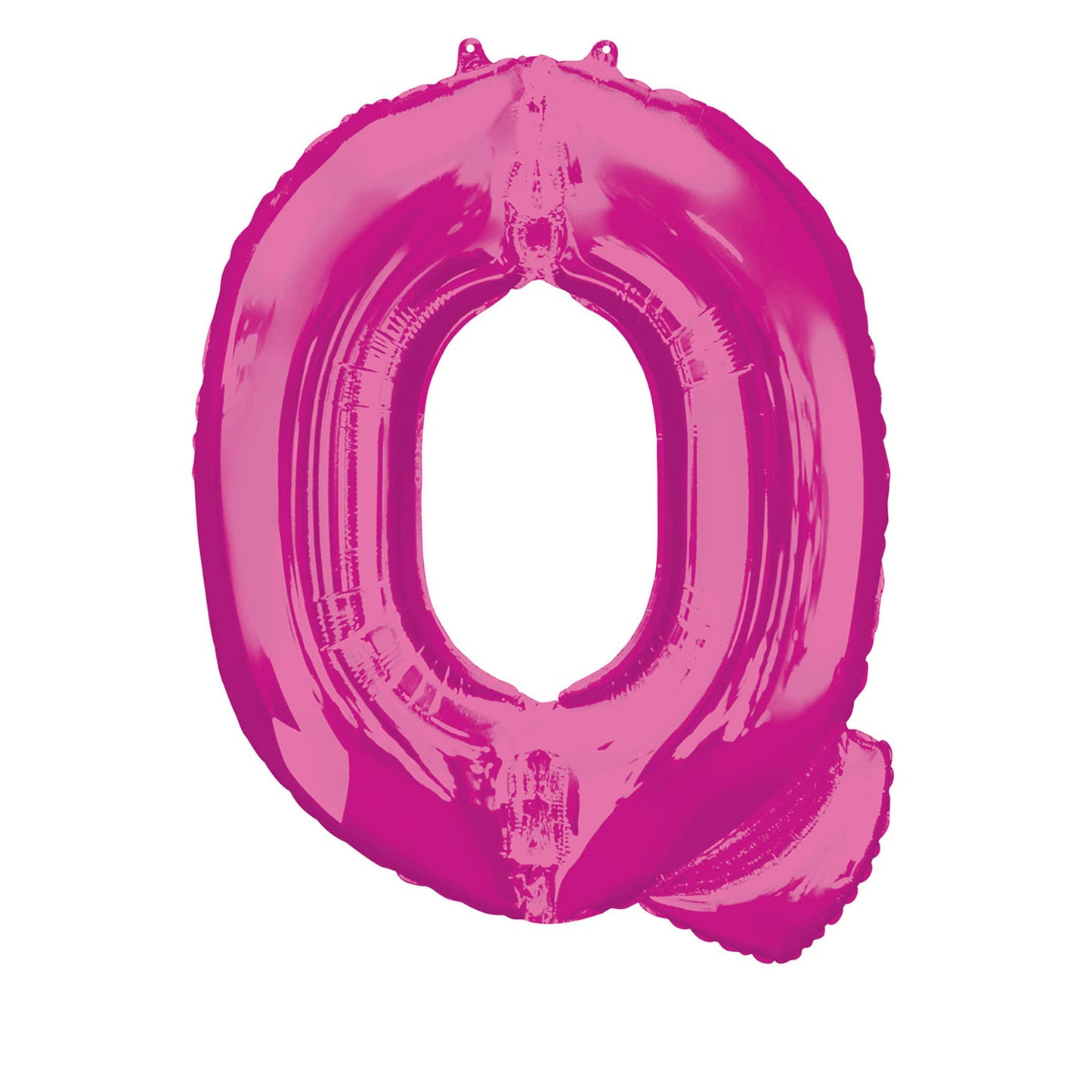 Letter Q Various Colours SuperShape Foil Balloons 24/60cm w x 32/81cm h P50 - 5 PC