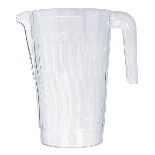 Clear Plastic Pitcher 1.47 Litre - 20 PKG