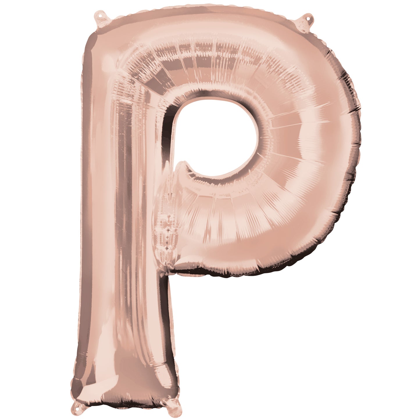 Letter P Various Colours SuperShape Foil Balloons 24/60cm w x 32/81cm h P50 - 5 PC