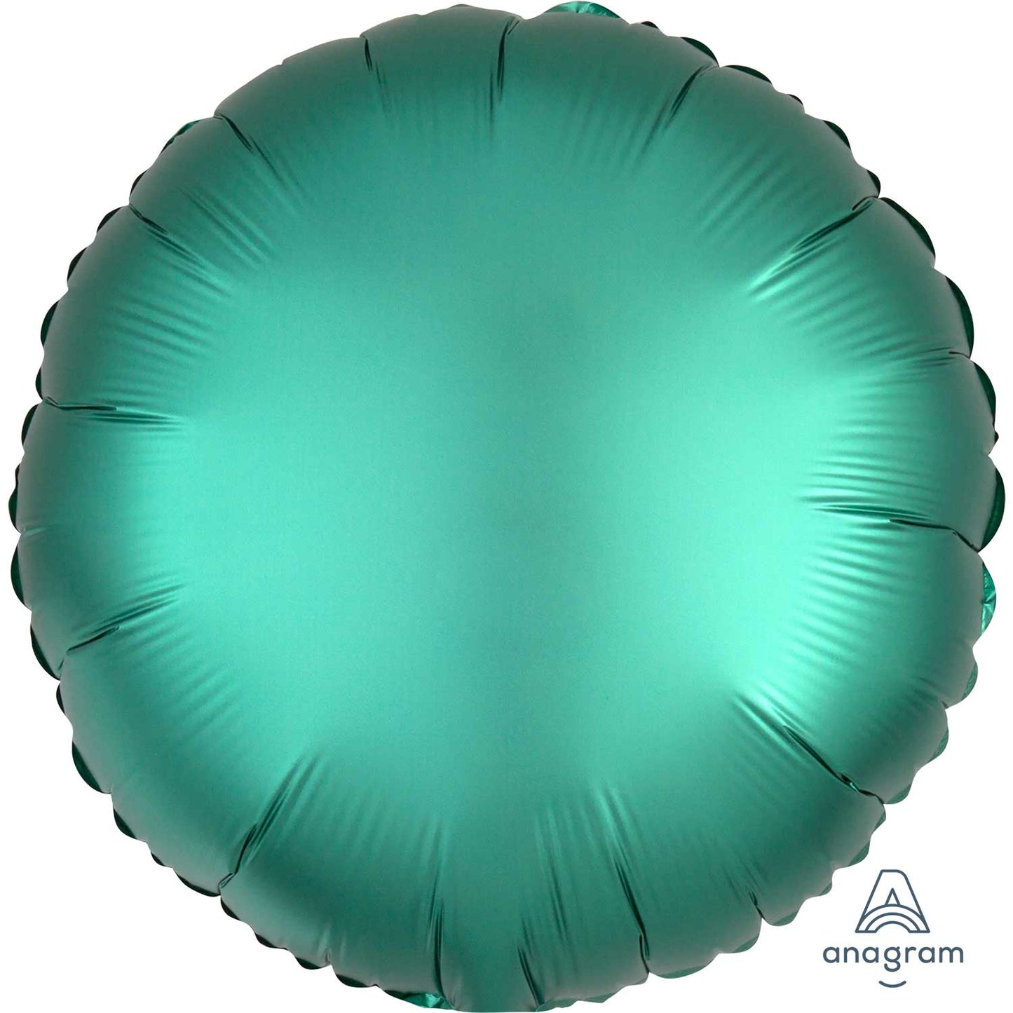 3679801 IP X5 - Jade Circle Satin Luxe Standard HX Packaged Foil Balloons S15 - 5 PC
