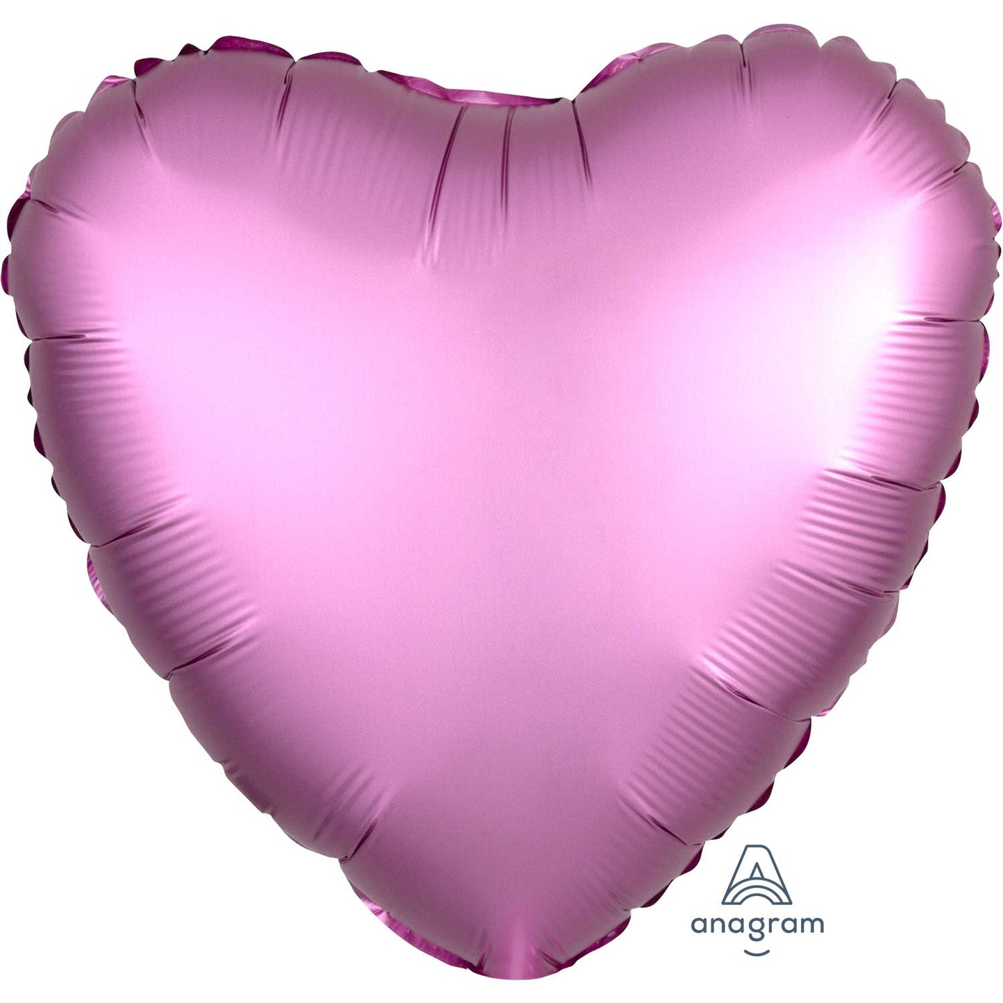 3682201 IP X5 - Flamingo Heart Satin Luxe Standard HX Packaged Foil Balloons S15 - 5 PC