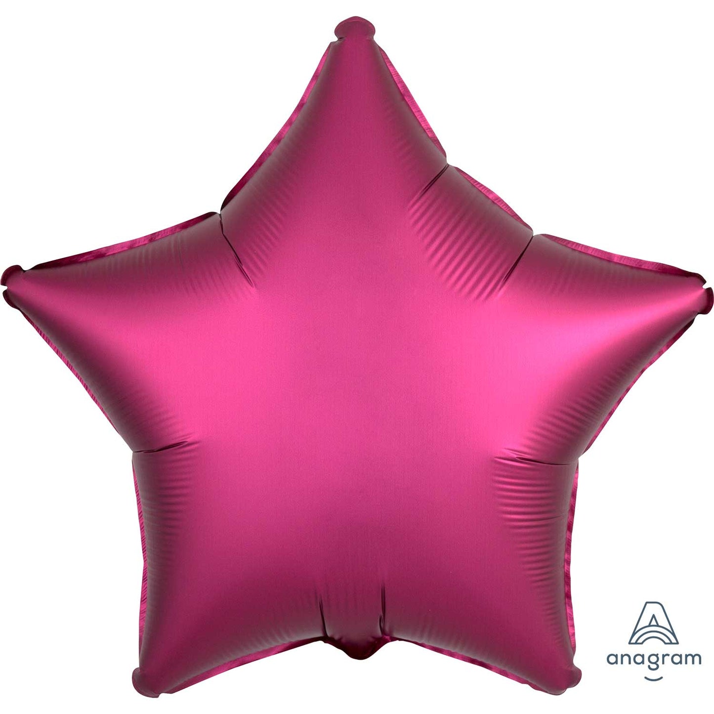 3682901 IP X5 - Pomegranate Star Satin Luxe Standard HX Packaged Foil Balloons S15 - 5 PC