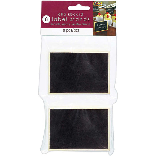 Chalkboard Label Stands - 6 PKG/8