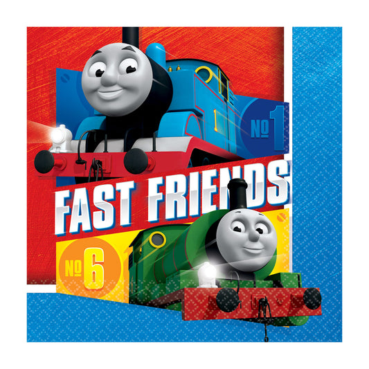 Thomas & Friends Luncheon Napkins 33cm - 6 PKG/16